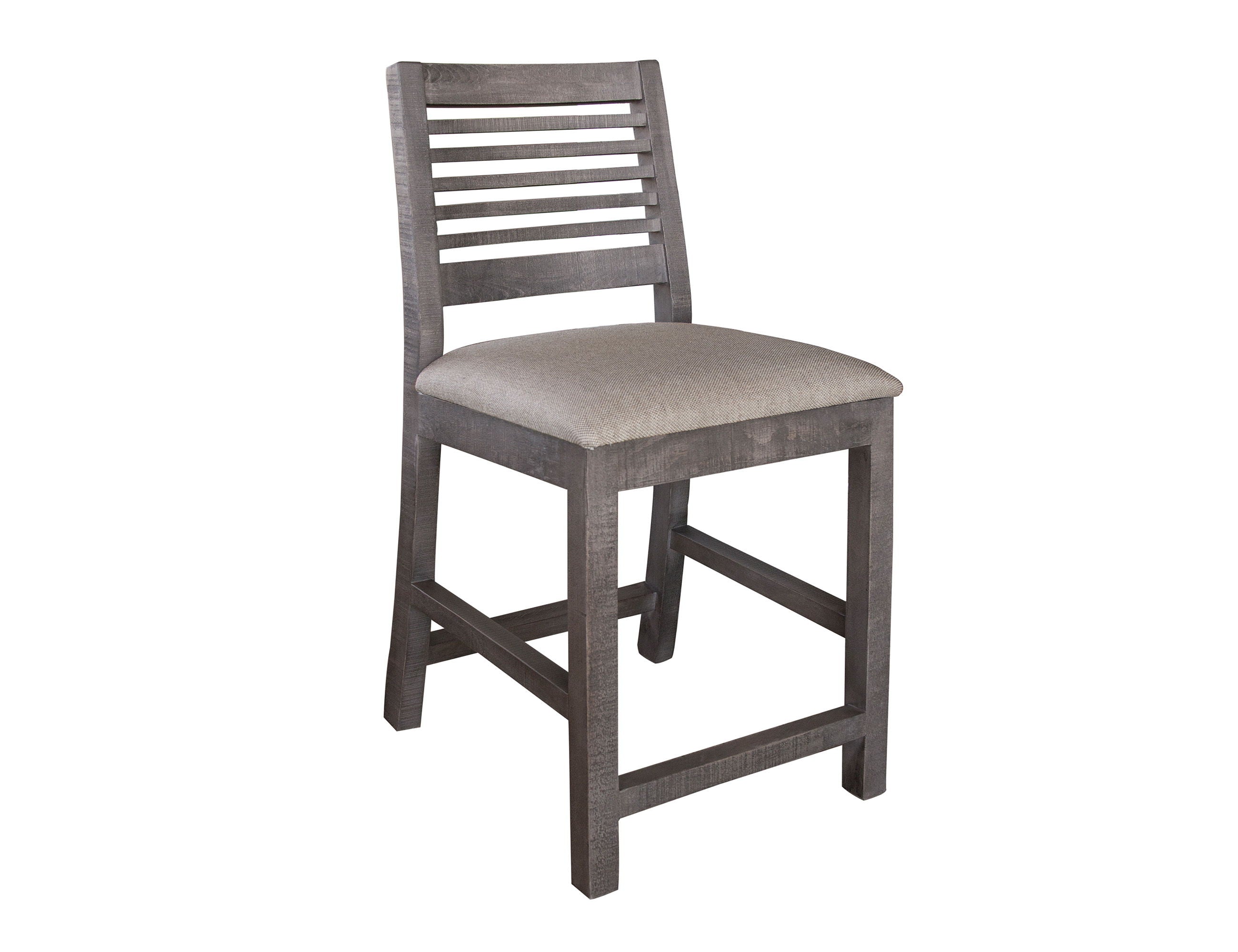 International Furniture Direct Stone - Barstool (Set of 2) | Meri Furniture