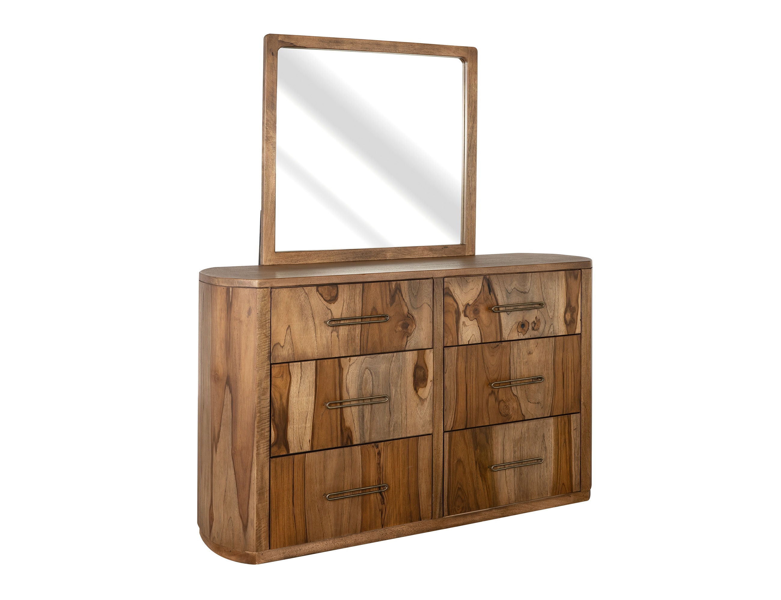International Furniture Direct Balam - Dresser - Brown | Meri Furniture