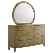 Coaster Fine Furniture Granada - 8-Drawer Dresser And Mirror - Natural Pine | Meri Furniture