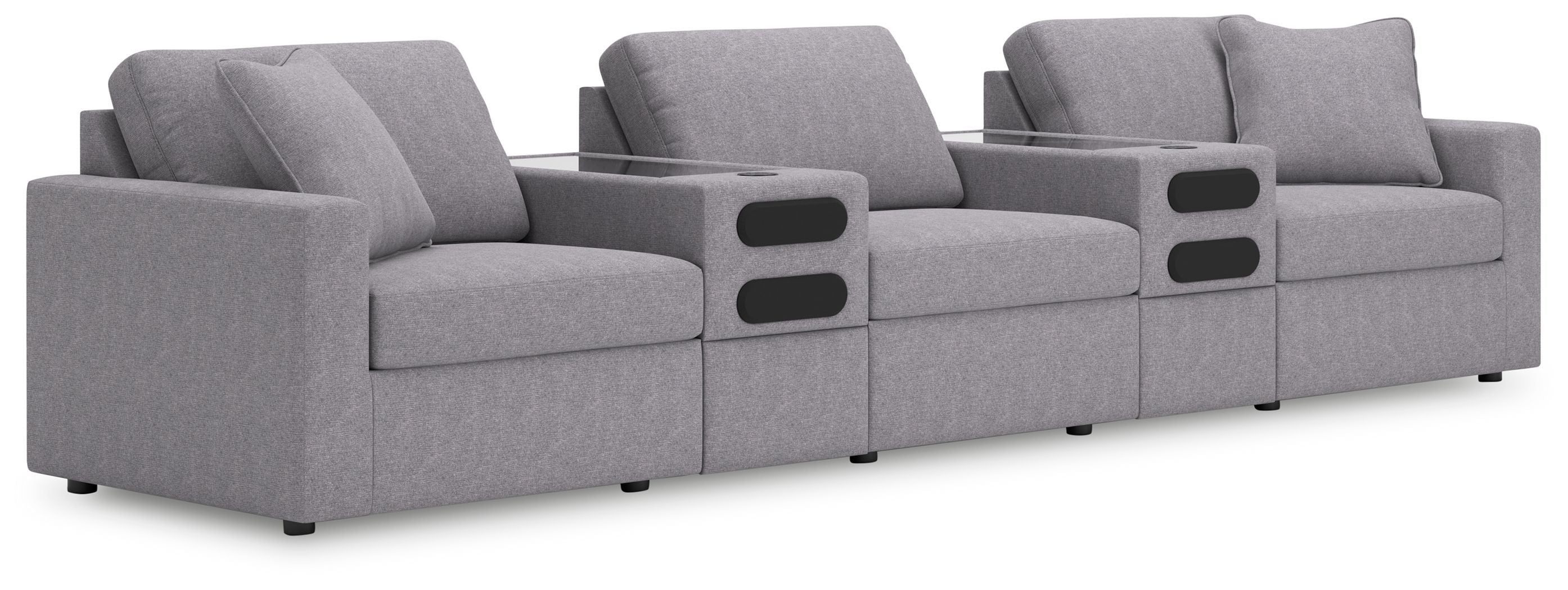 Signature Design by Ashley® Modmax - Granite - Sectional | Meri Furniture