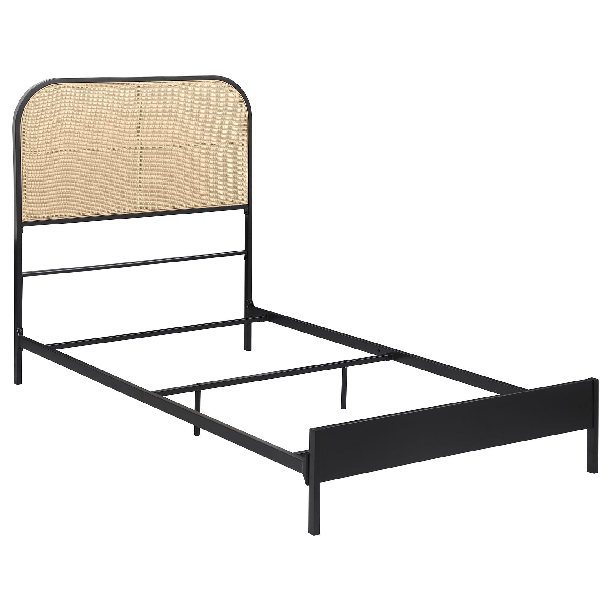 Coaster Fine Furniture Amherst - Radio Weave Rattan Metal Bed | Meri Furniture