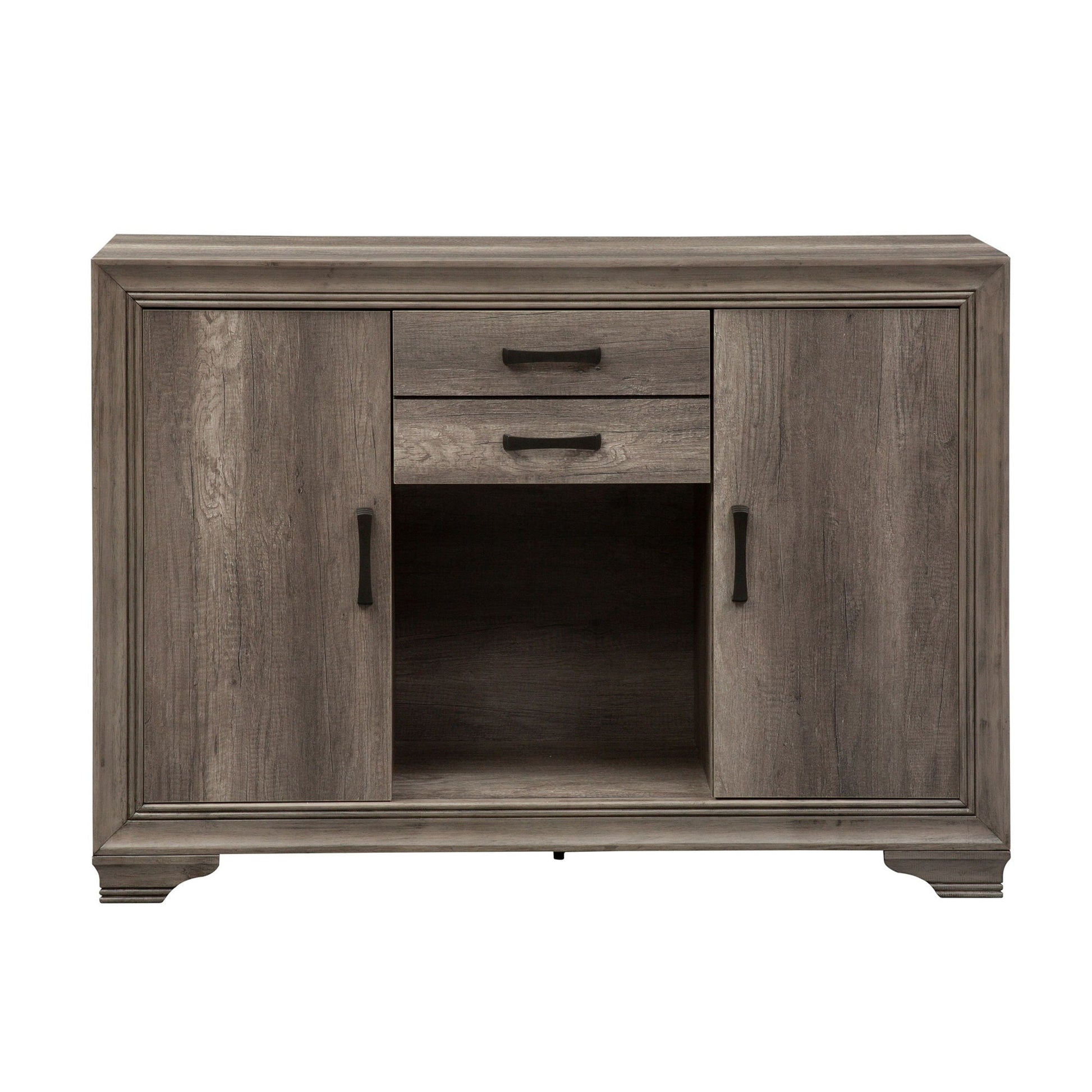 Liberty Furniture Tanners Creek - Server - Dark Gray | Meri Furniture
