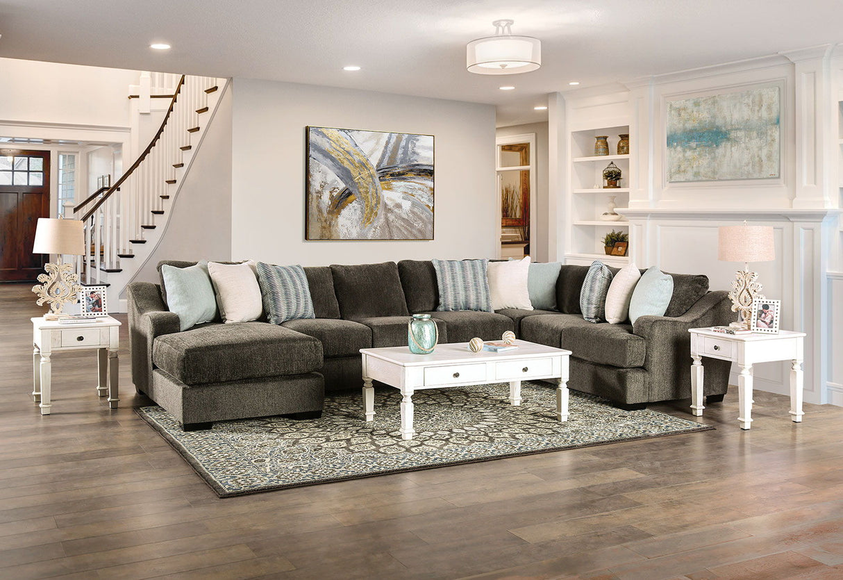 Furniture of America Farringdon - Sectional | Meri Furniture