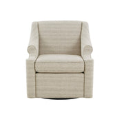 Justin - Swivel Glider Chair With 360 Degree Rotation - Tan