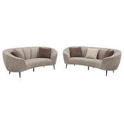 Coaster Fine Furniture Ellorie - Upholstered Curved Sofa Set | Meri Furniture