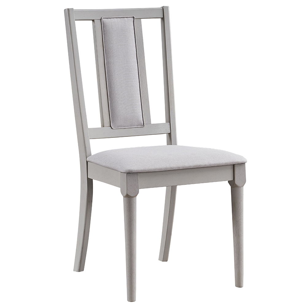 Marta - Side Chair Set of 2) - Beige Linen & Natural