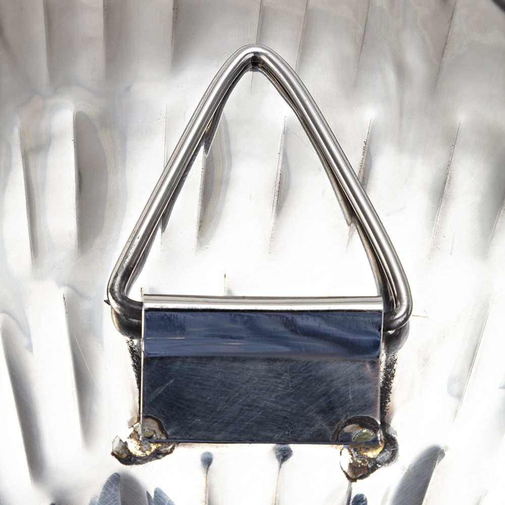 Textured Oversized Disc, Wall Decor For Living Room (Set of 3) - Silver