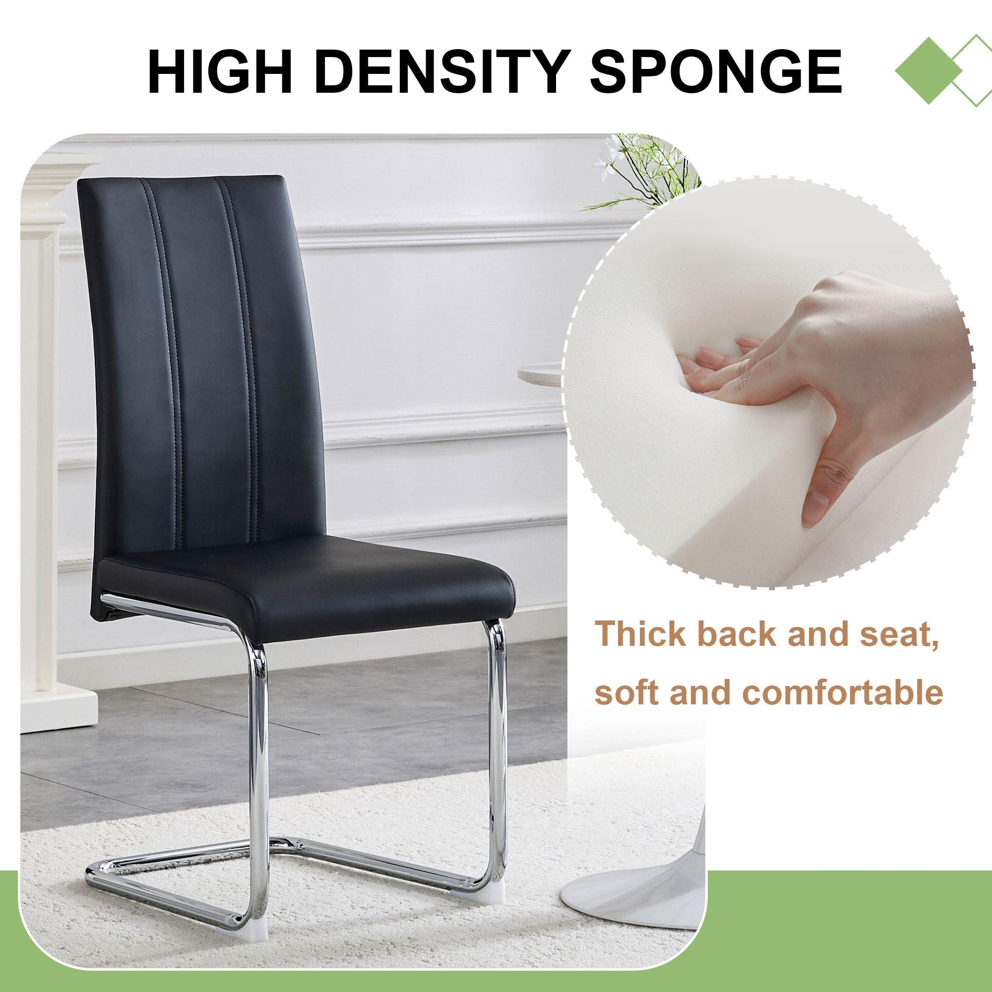 Modern Upholstered Dining Chairs For Dining Room