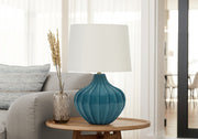 Lighting, Table Lamp, Ceramic, Transitional - Blue