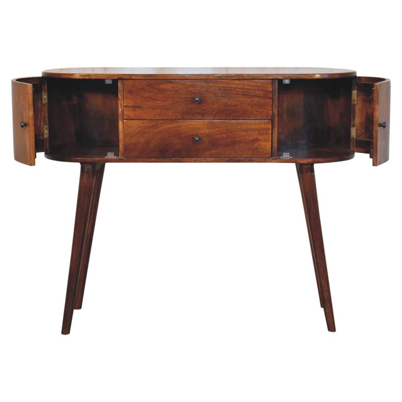 Grove Console Table - Brown