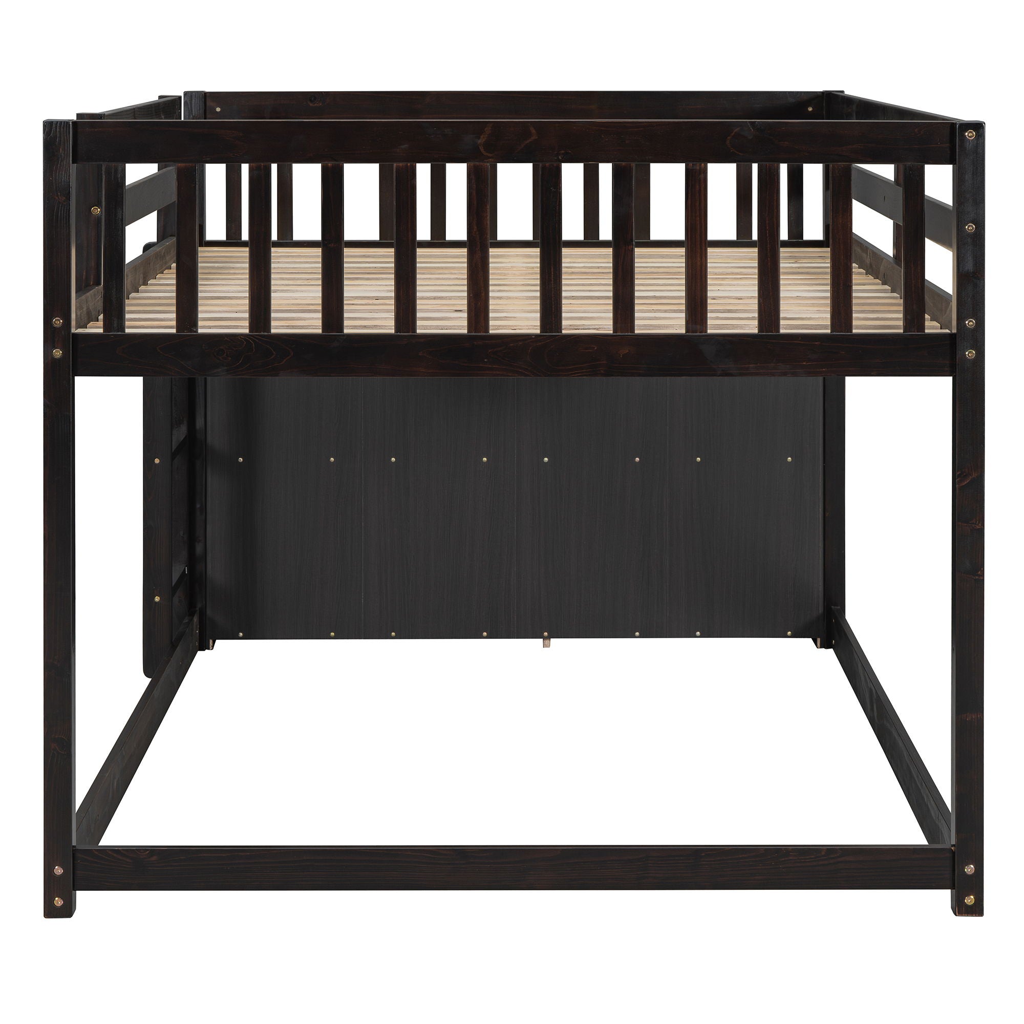 Bunk Bed With 4 Drawers And 3 Shelves