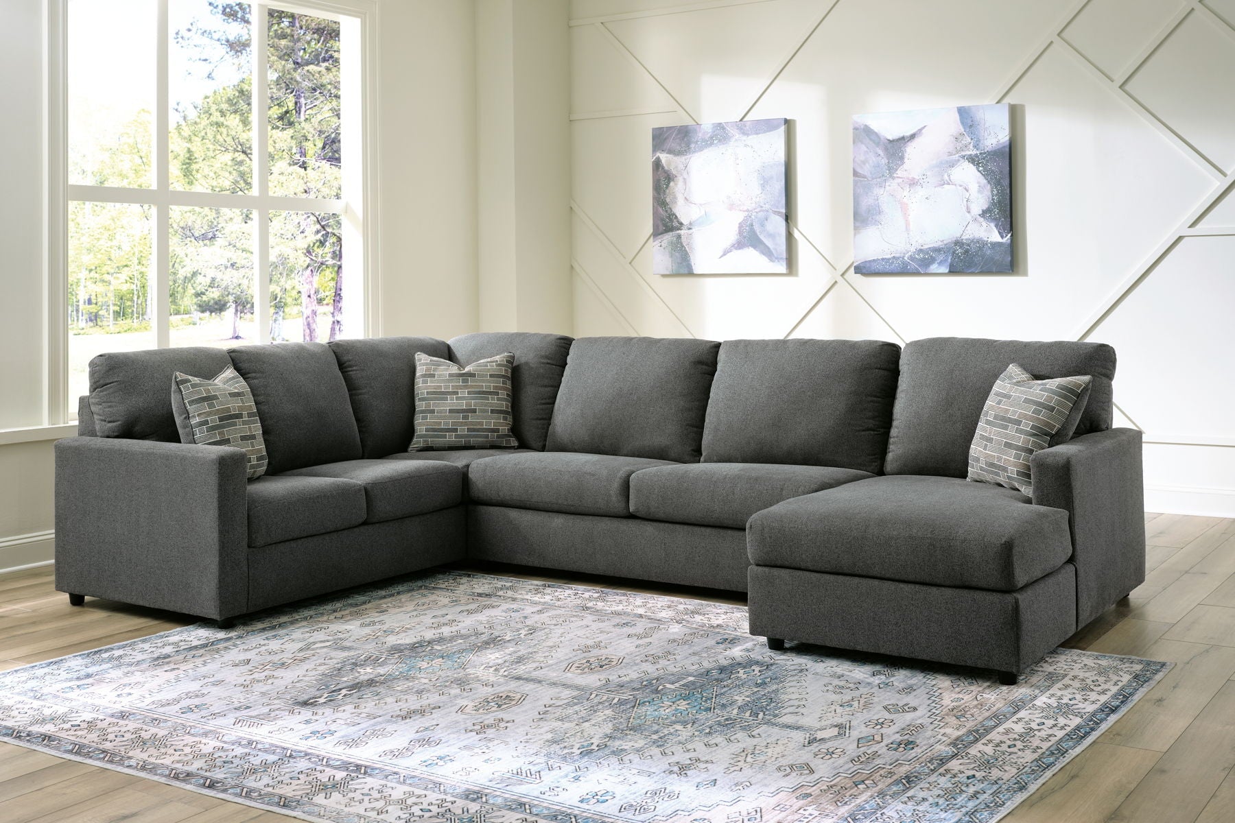 Signature Design by Ashley® Edenfield - Sectional | Meri Furniture