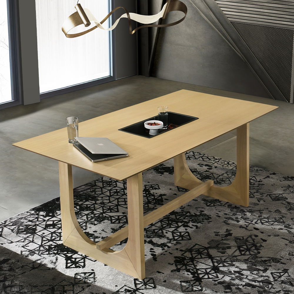 ACME Blayde - Dining Table - Natural Finish | Meri Furniture