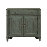 Madison Park - 1 Drawer 2 Door Accent Cabinet - Dark Gray