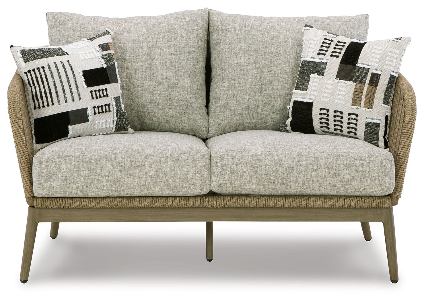Signature Design by Ashley® Swiss Valley - Beige - Loveseat W/Cushion | Meri Furniture
