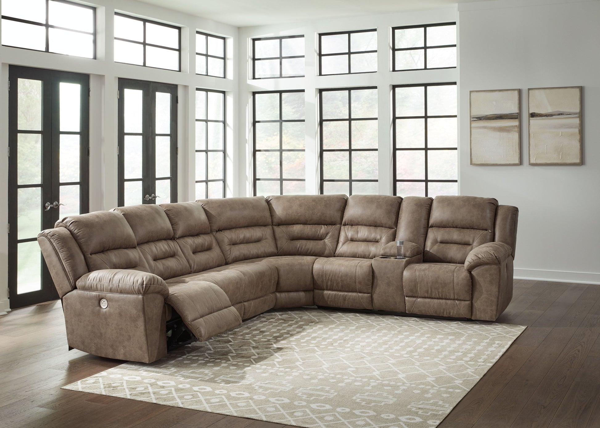 Signature Design by Ashley® Ravenel - Power Reclining Sectional | Meri Furniture