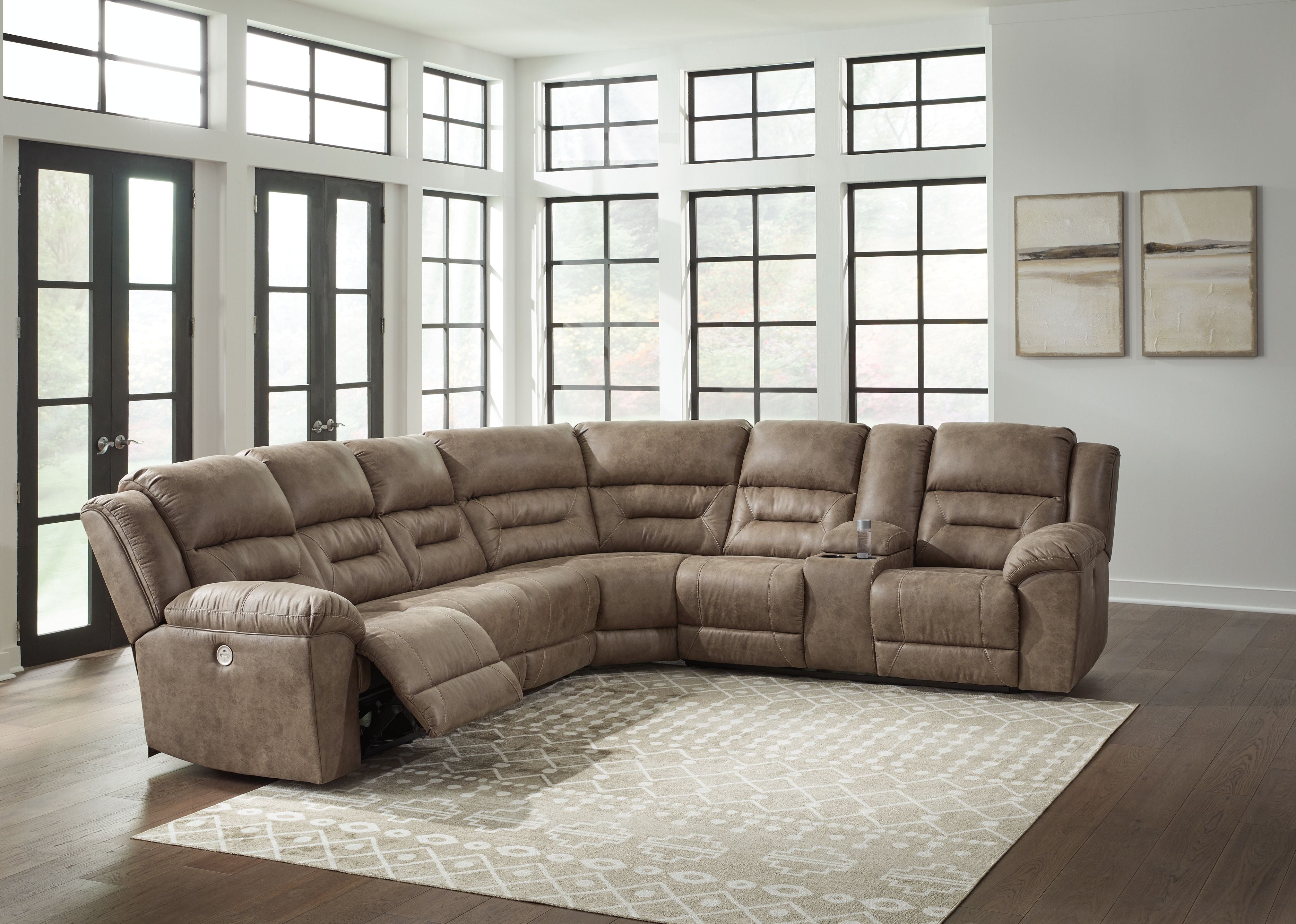 Signature Design by Ashley® Ravenel - Power Reclining Sectional | Meri Furniture