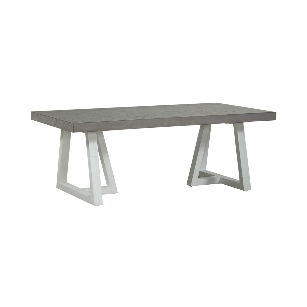 Liberty Furniture Palmetto Heights - Rectangular Cocktail Table - White | Meri Furniture