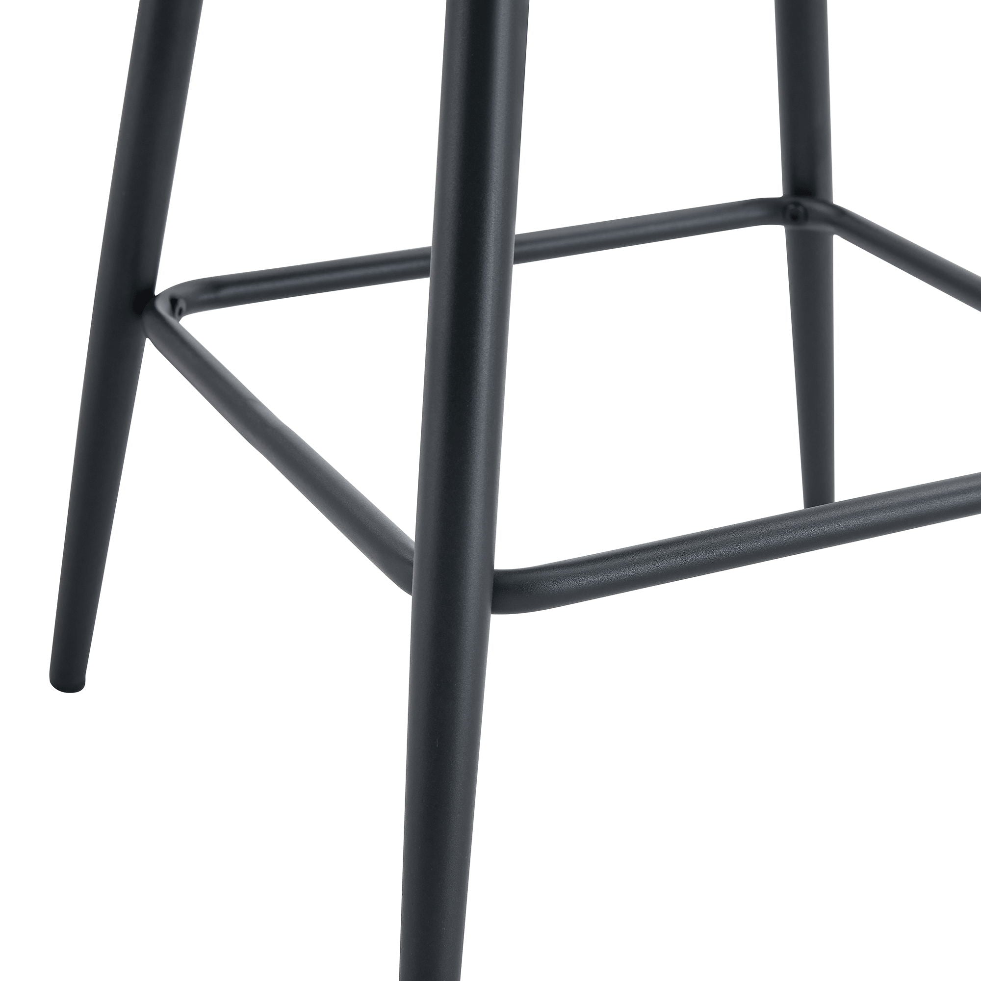 Bar Chair Set Comfortable With Metal Legs And Ergonomic Design