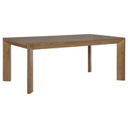 Coaster Fine Furniture Bruner - Rectangular Wood Dining Table - Natural Brown | Meri Furniture
