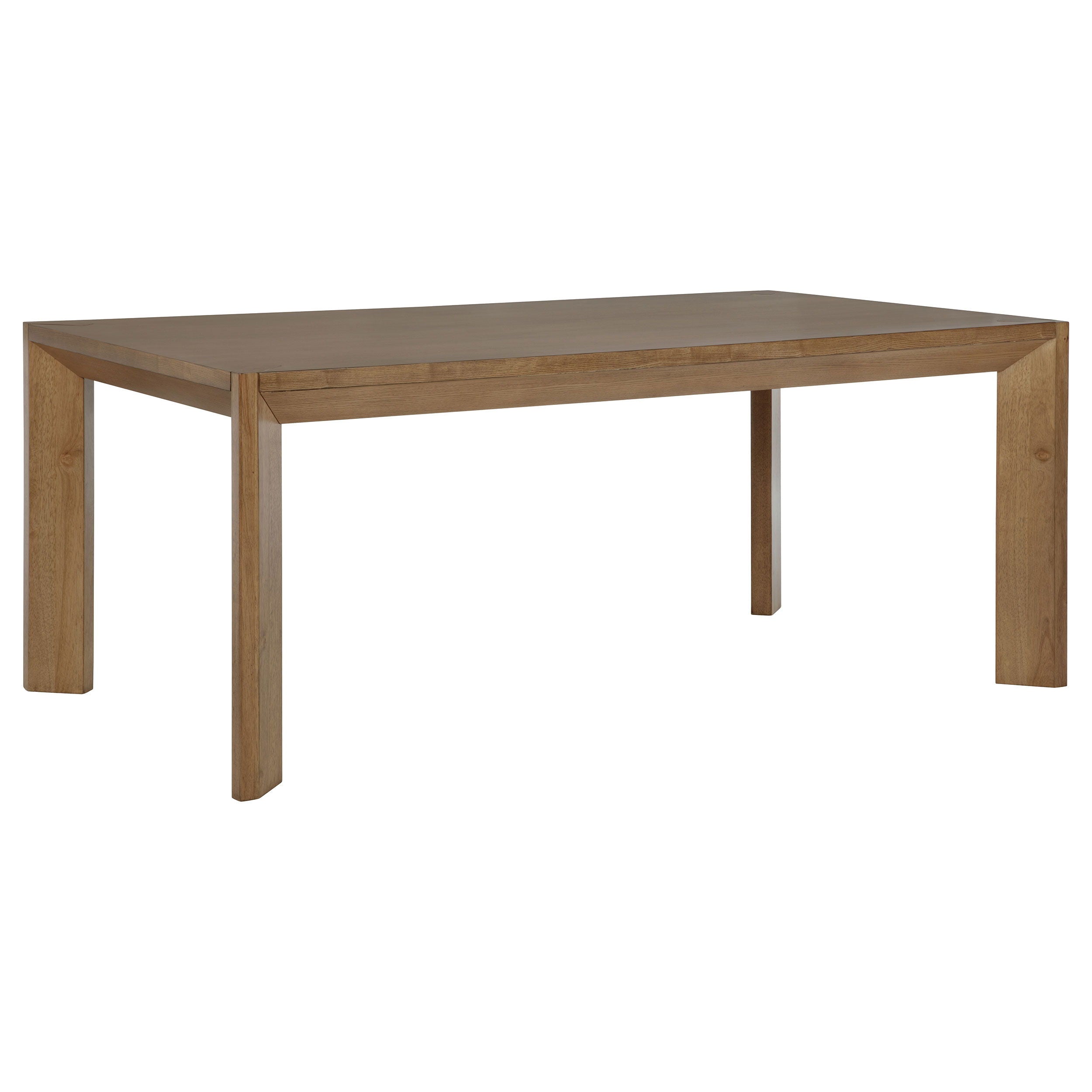 Coaster Fine Furniture Bruner - Rectangular Wood Dining Table - Natural Brown | Meri Furniture