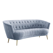 ACME Bayram - Sofa - Light Gray Velvet | Meri Furniture