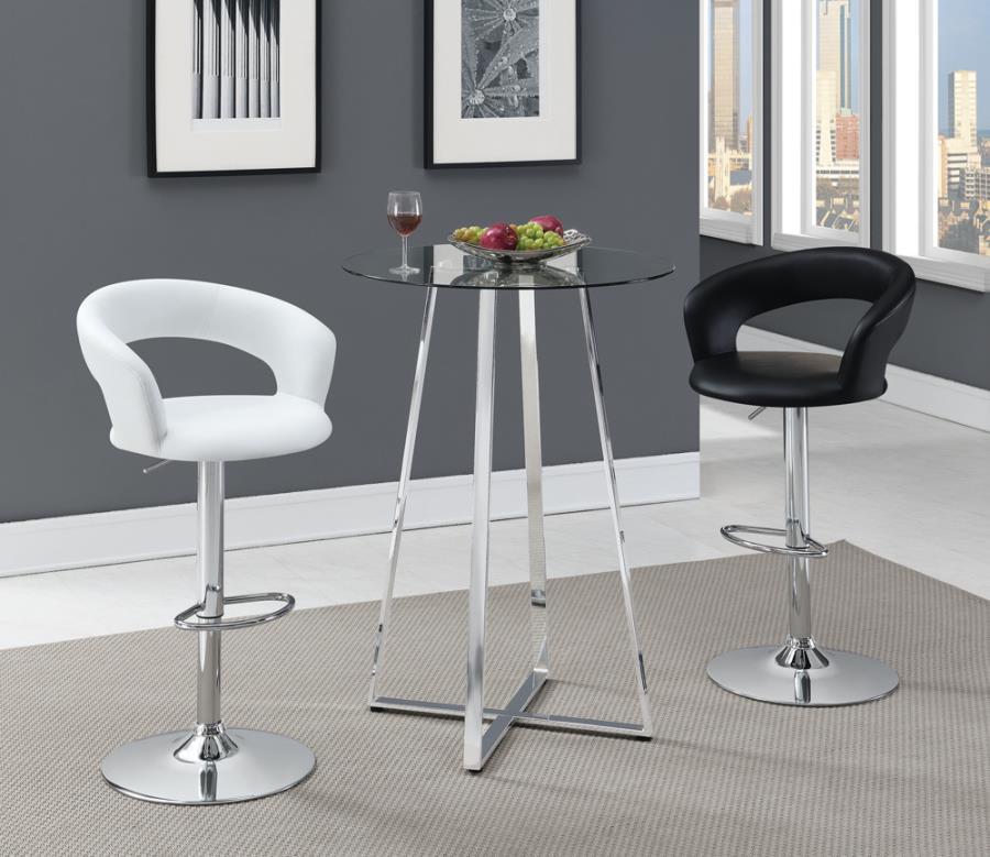 Coaster Fine Furniture Barraza - 29" Adjustable Height Bar Stool | Meri Furniture