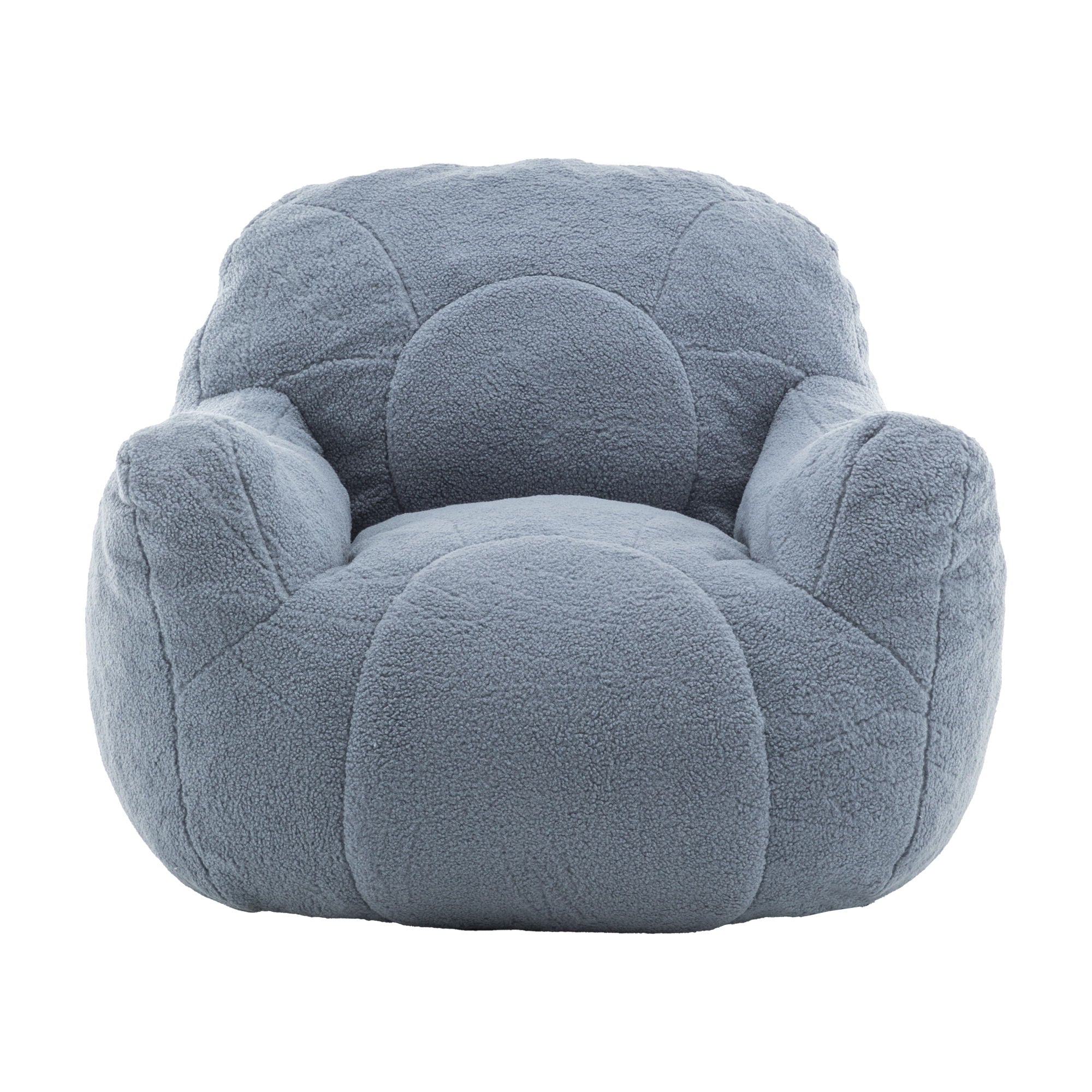 Comfy Bean Bag Chair With Filler, Fluffy And Cozy Seating
