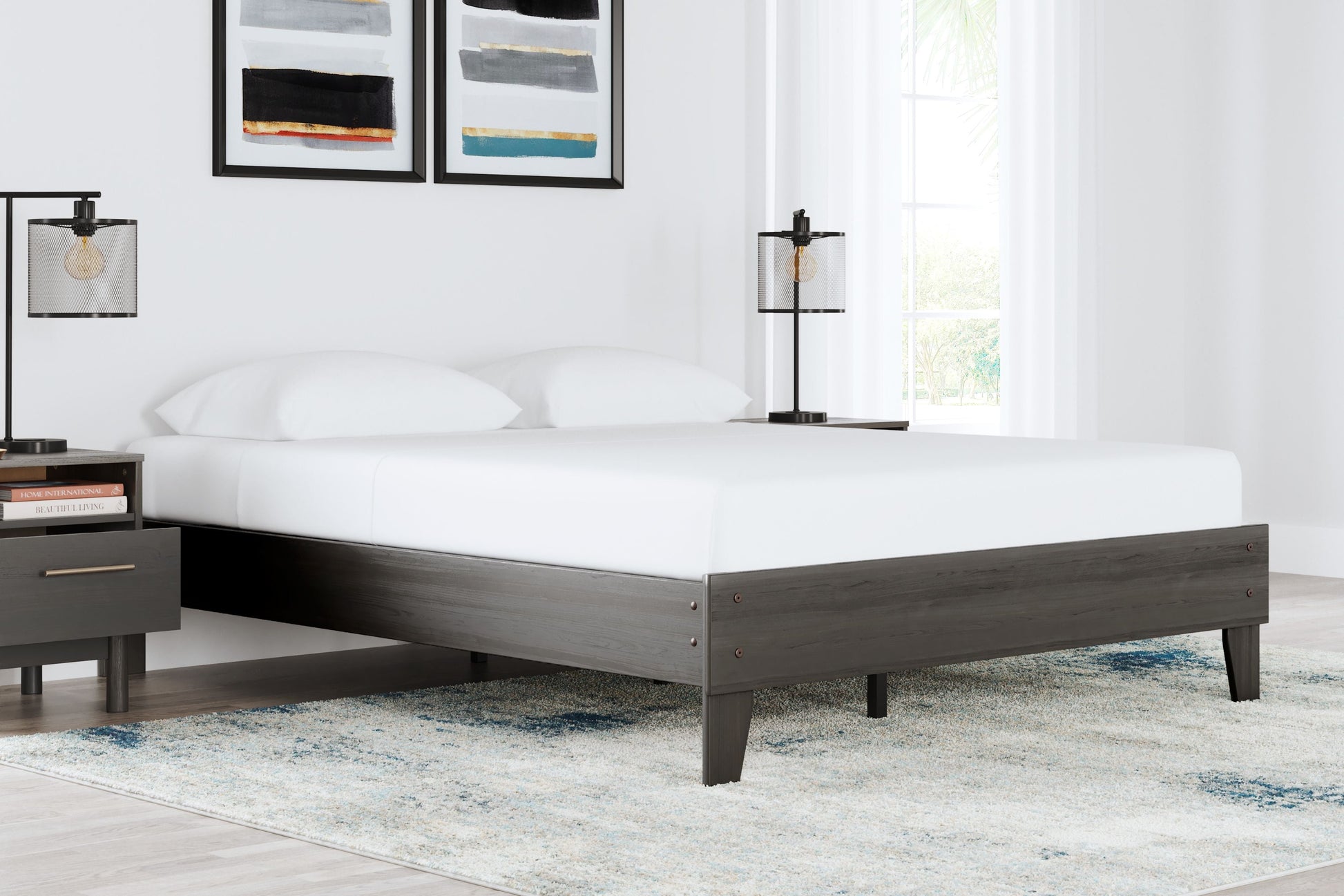 Signature Design by Ashley® Brymont - Platform Bed | Meri Furniture