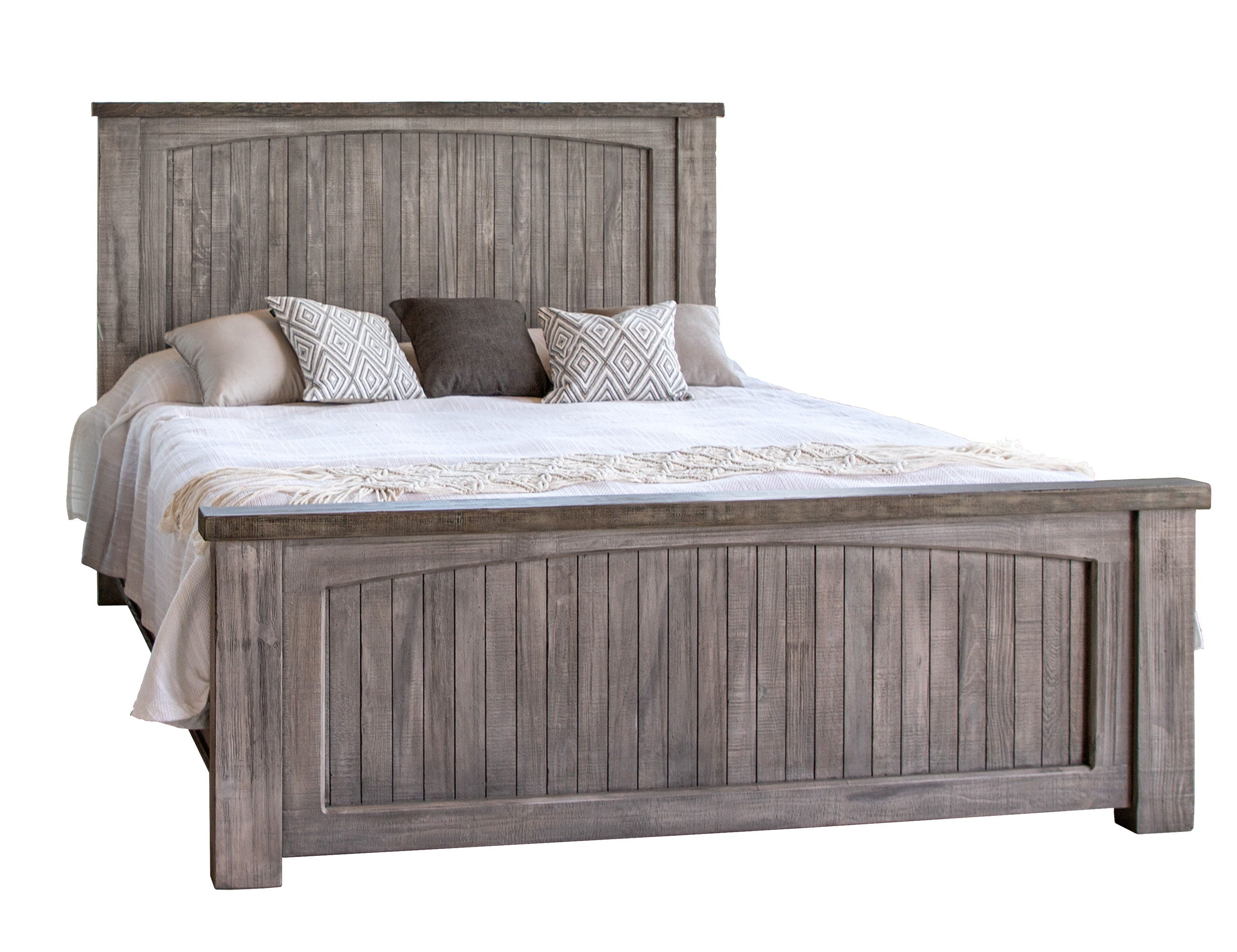 International Furniture Direct Yellowstone - Panel Bed | Meri Furniture