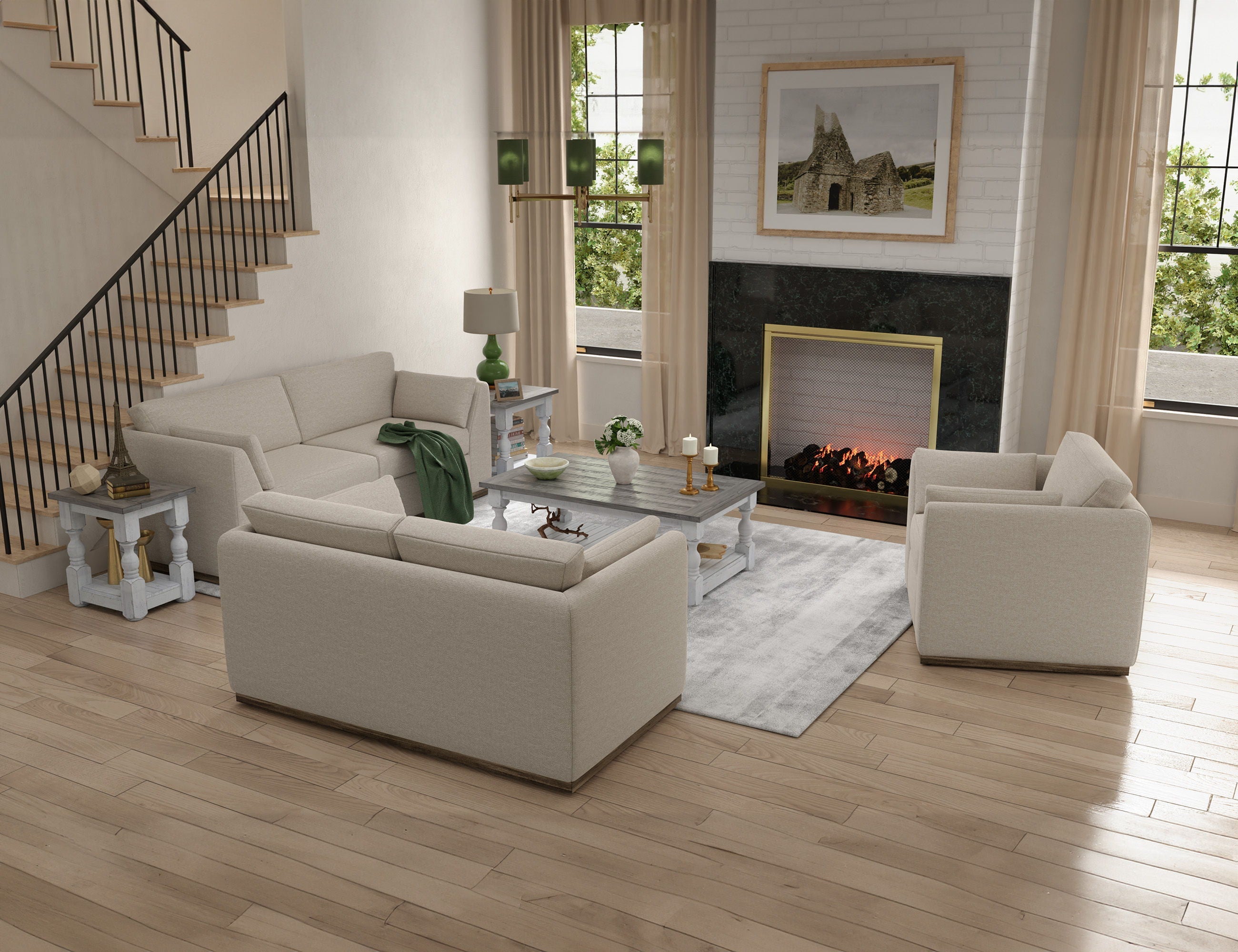 International Furniture Direct Vallarta - Sofa | Meri Furniture