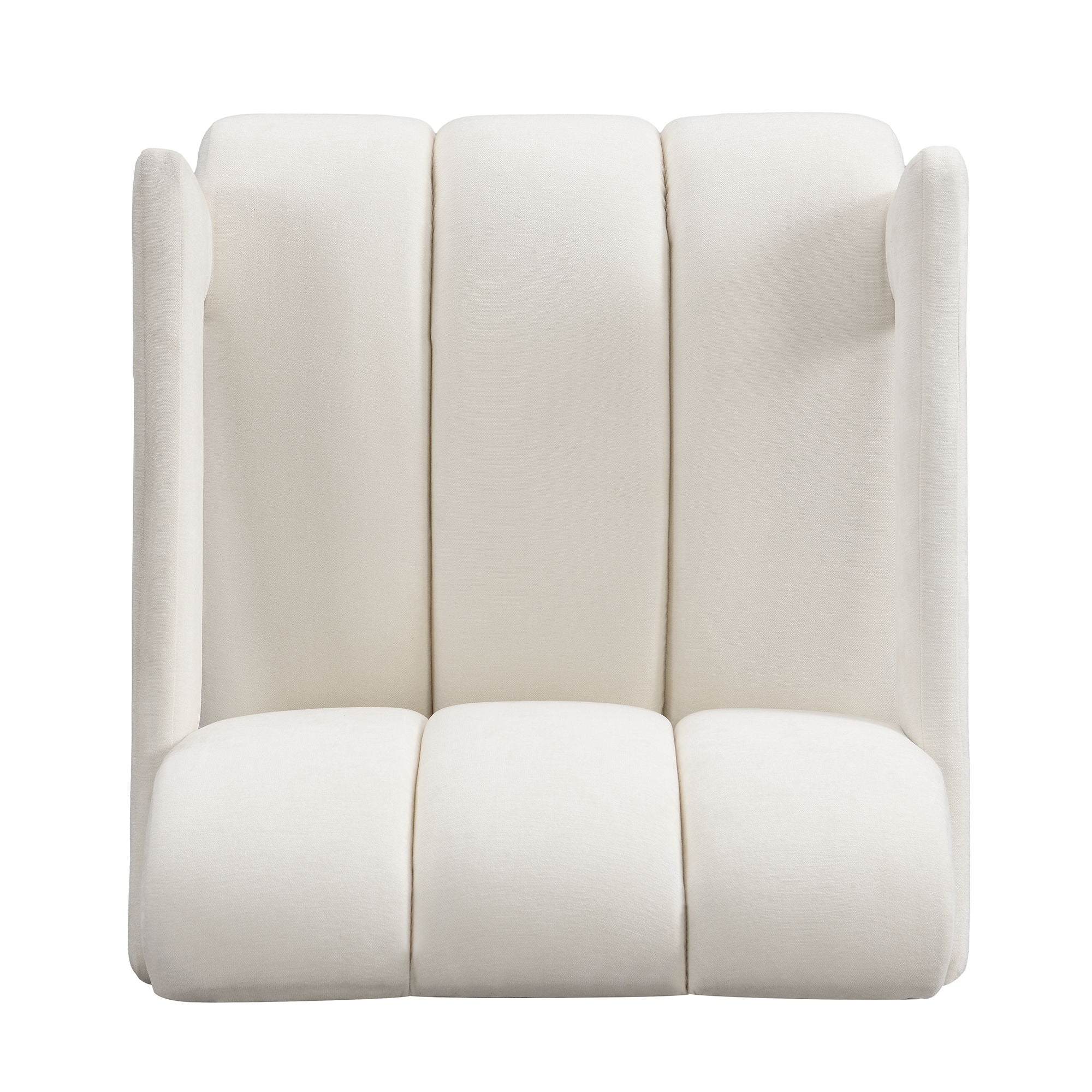 Modern Minimalist Leisure Armchair With L Shaped Armrests