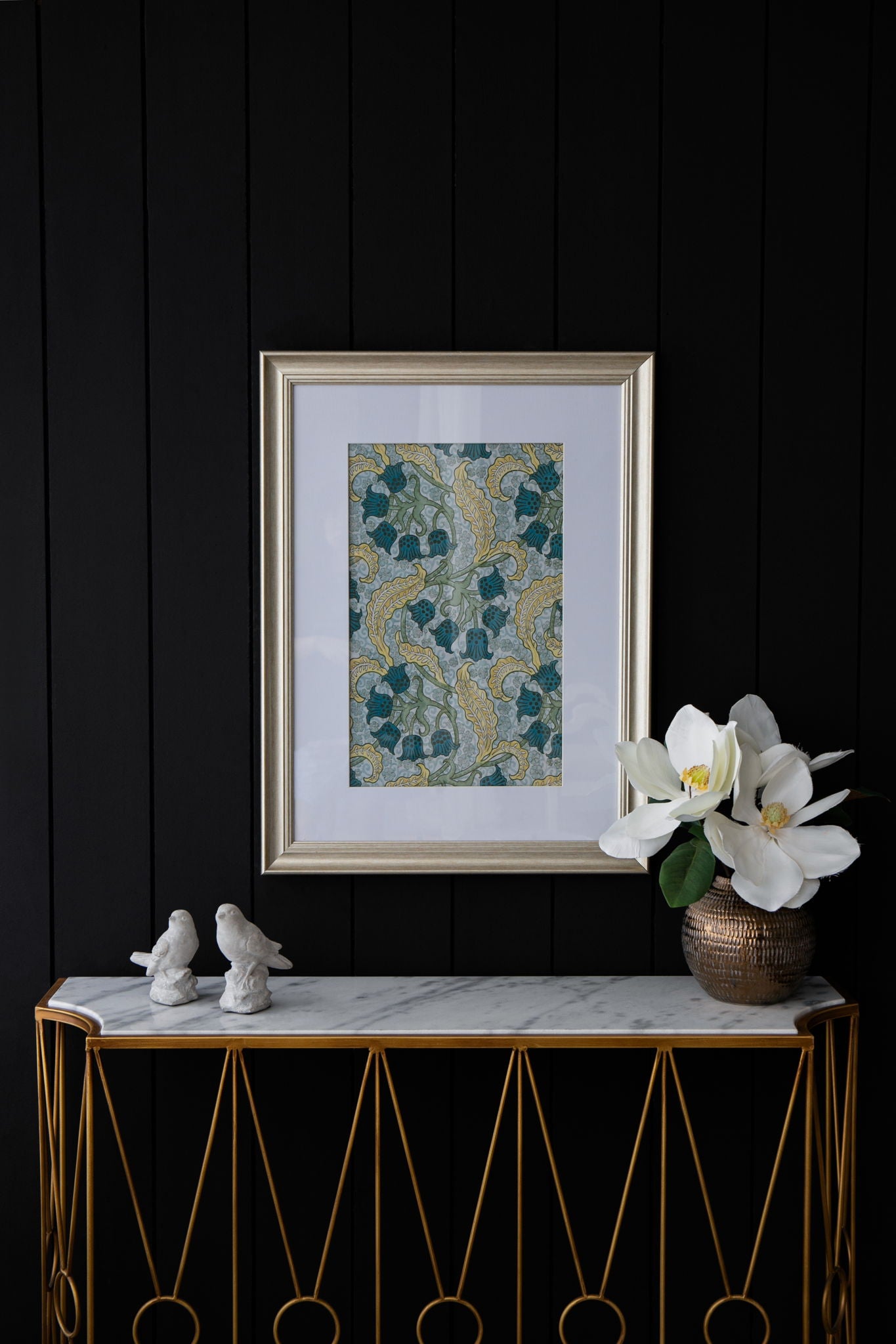 Flower Wall Art Prints, Floral Pictures Wall Decor For Living Room - Multicolor