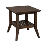 Liberty Furniture Ventura Blvd - Rectangular End Table - Dark Brown | Meri Furniture