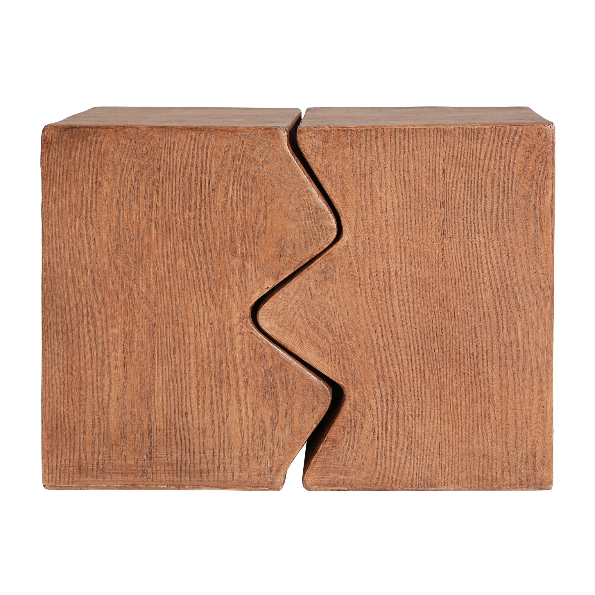 Rectangular Outdoor Indoor Accent Side Table (Set of 2)