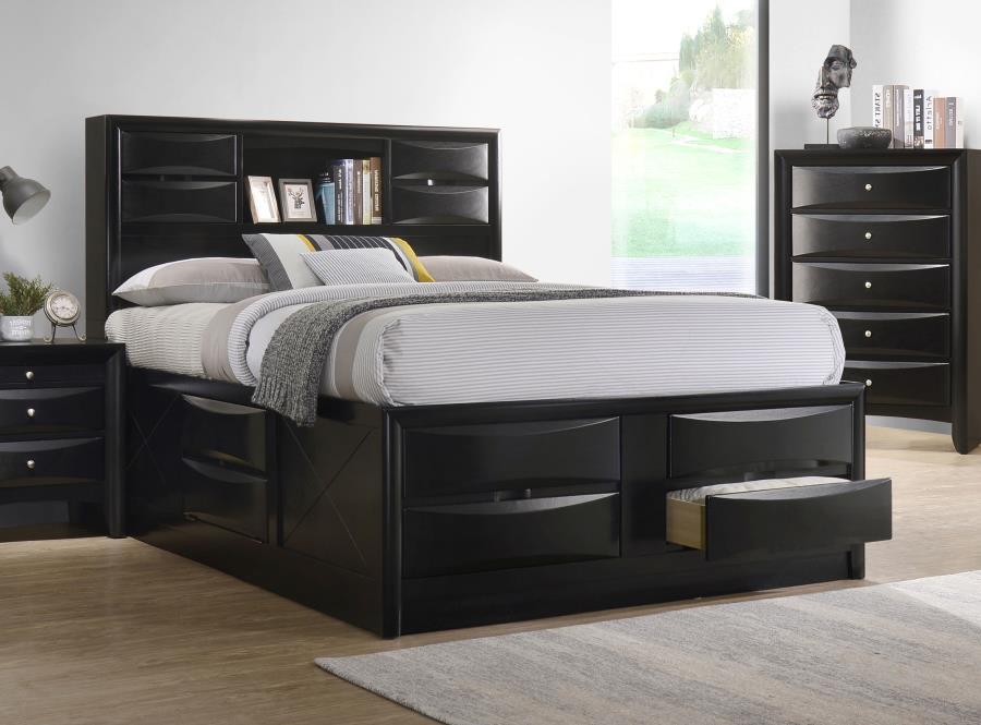 Coaster Fine Furniture Briana - Wood Storage Bookcase Bed | Meri Furniture