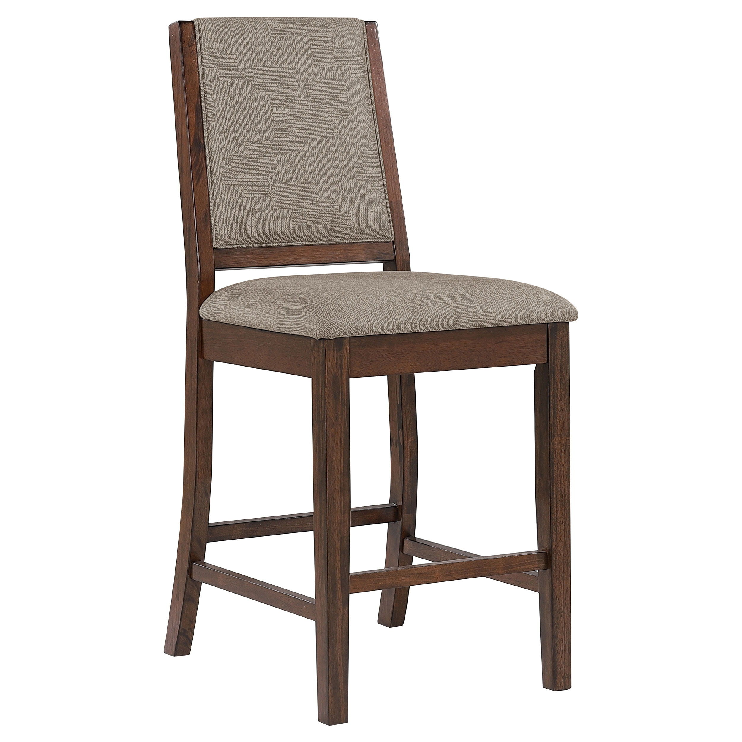 Coaster Fine Furniture Patterson - Upholstered Counter Chair (Set of 2) - Mango Oak | Meri Furniture