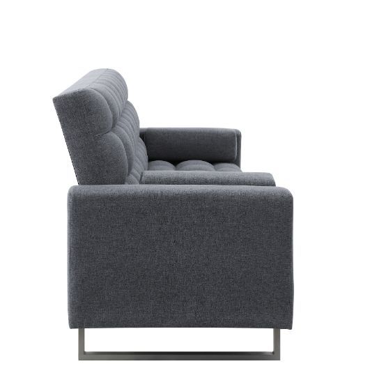ACME Limosa - Futon - Gray Fabric | Meri Furniture