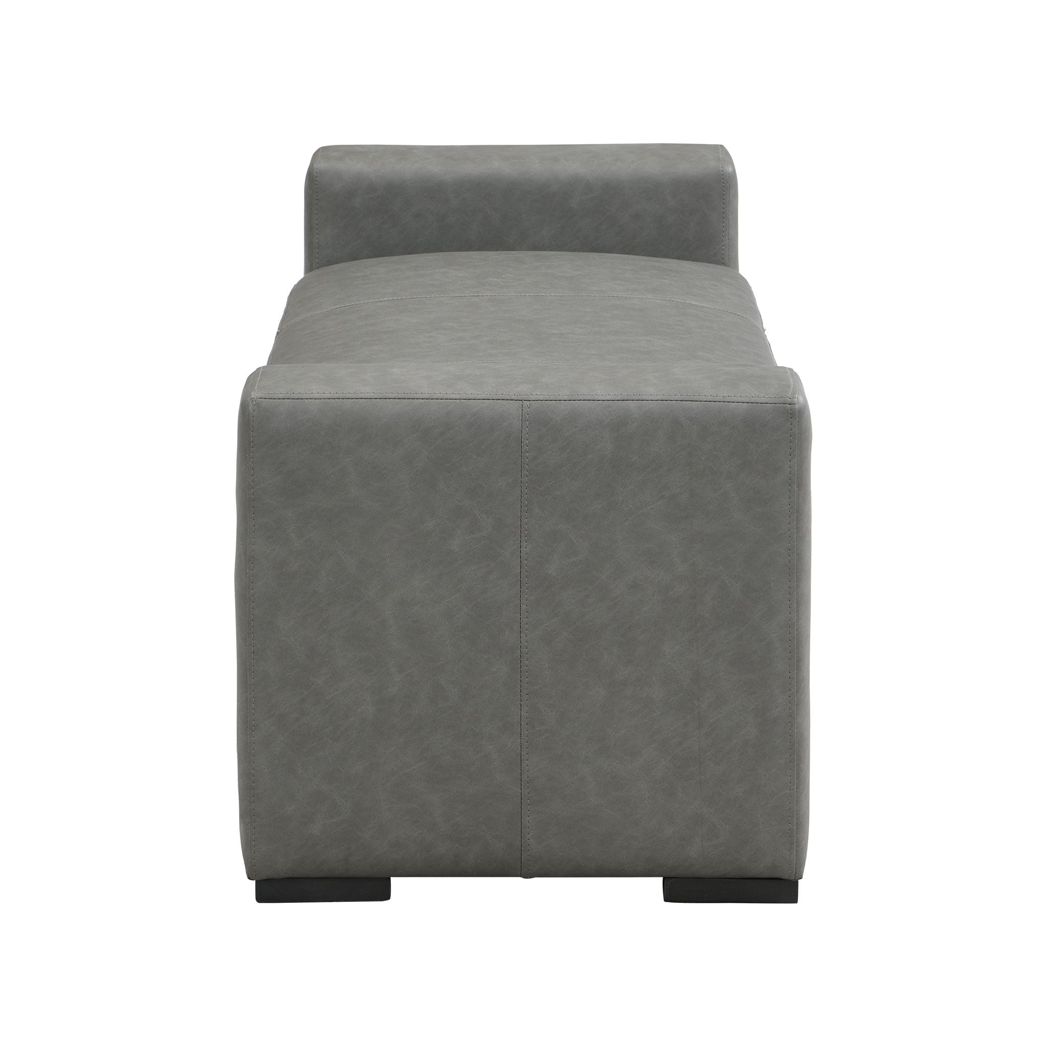 Ottoman With Unique Armrest Design For Living Spaces