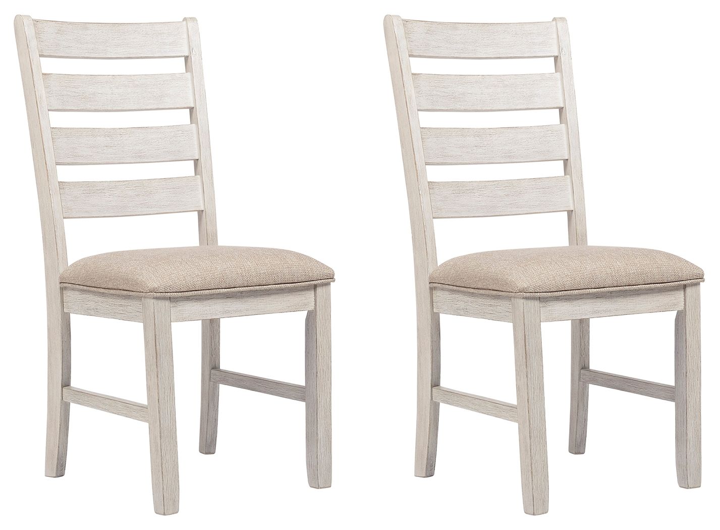 Signature Design by Ashley® Skempton - White - Dining Uph Side Chair (Set of 2) | Meri Furniture