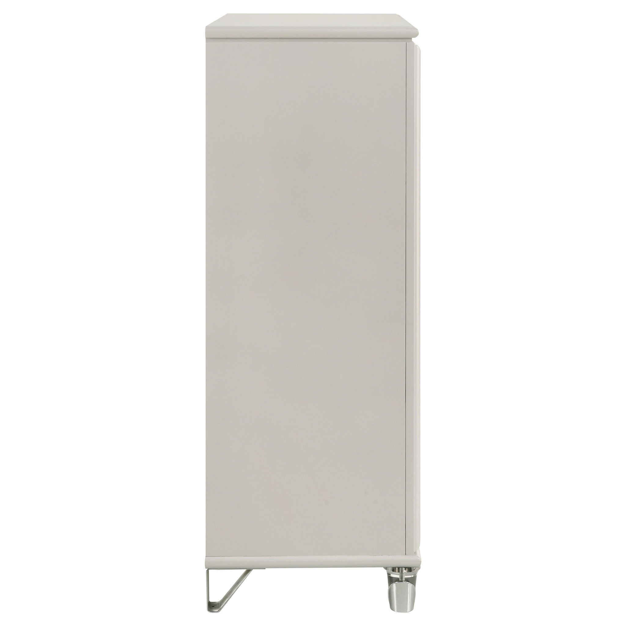 Gwendolyn - 5 Drawer Bedroom Chest Of Drawers - White