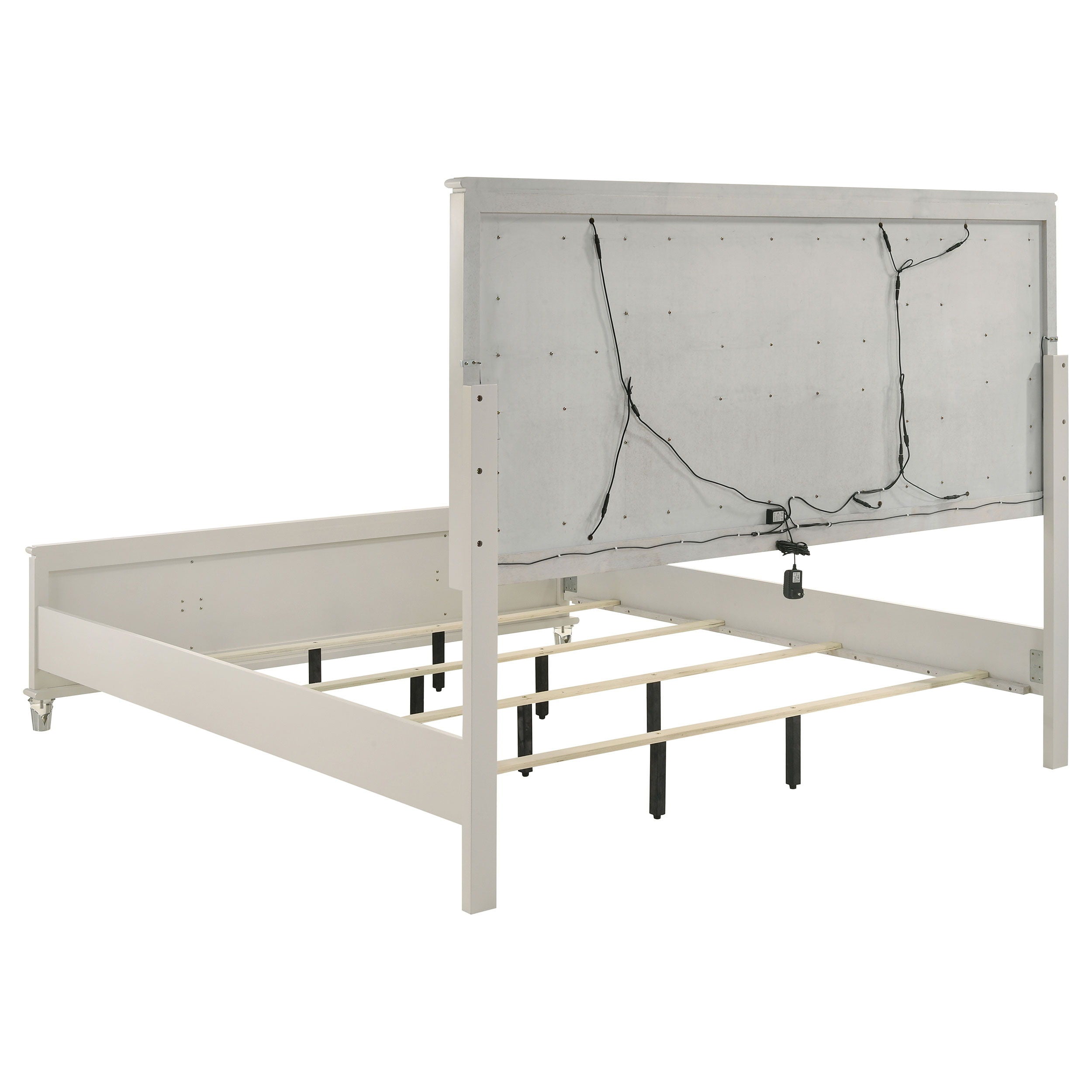 Coaster Fine Furniture Olivia - Panel Bed LED Headboard | Meri Furniture