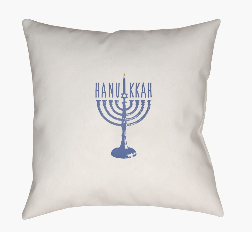 Hanukkah Menorah Pillow