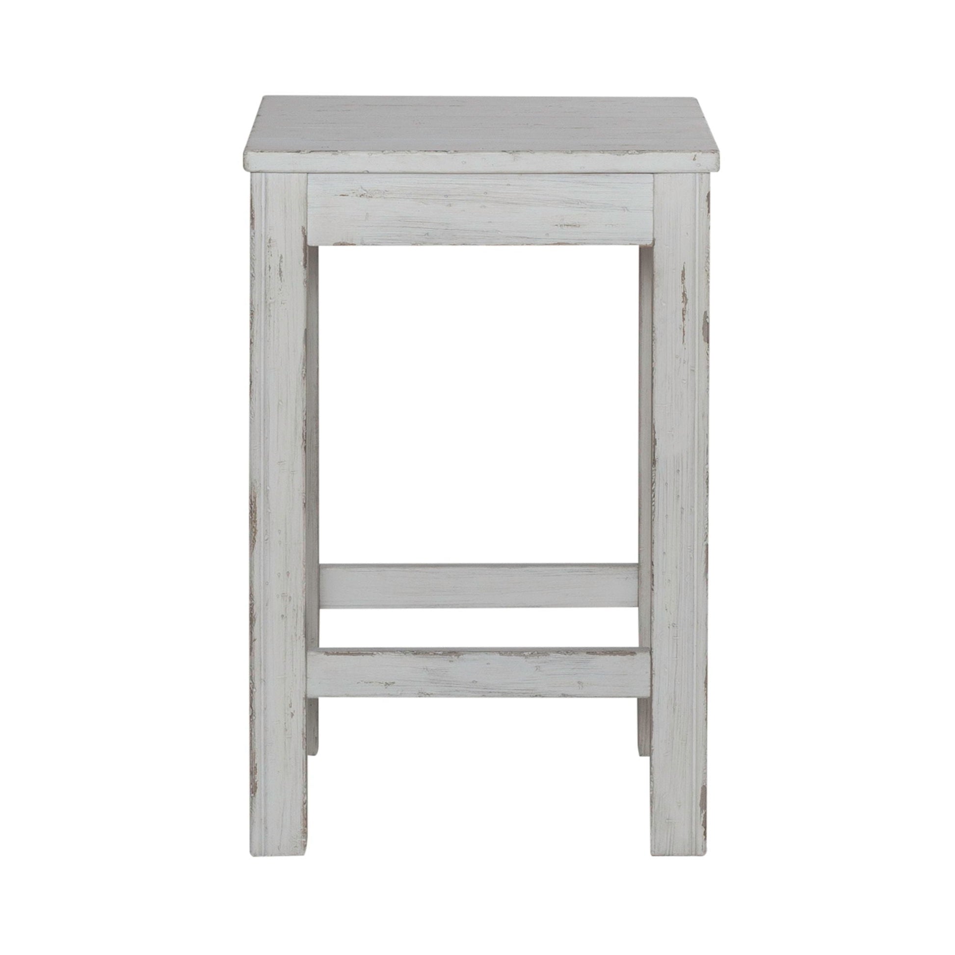 Liberty Furniture River Place - Console Stool - White | Meri Furniture