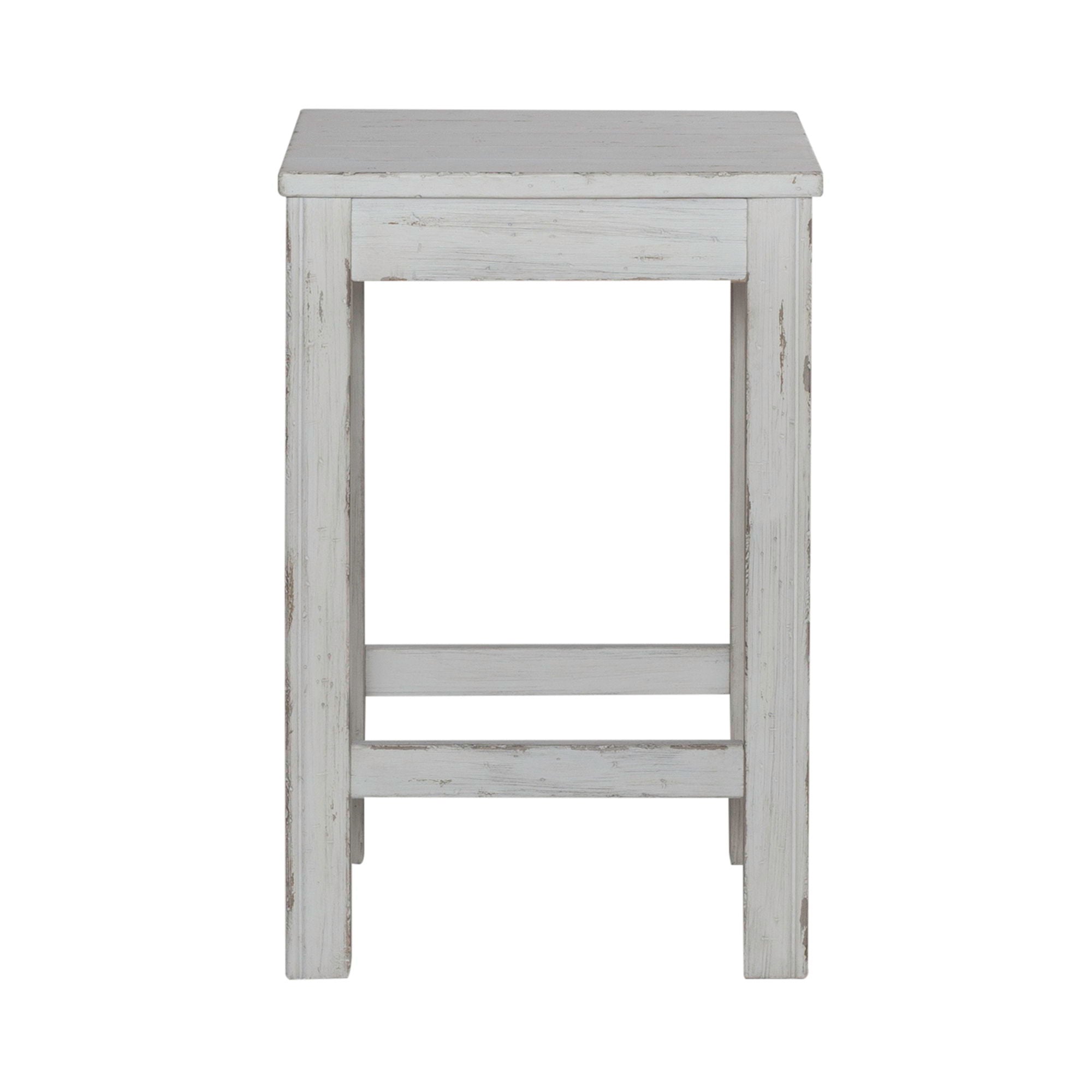 Liberty Furniture River Place - Console Stool - White | Meri Furniture
