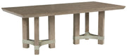 Signature Design by Ashley® Chrestner - Gray - Rectangular Dining Room Table | Meri Furniture