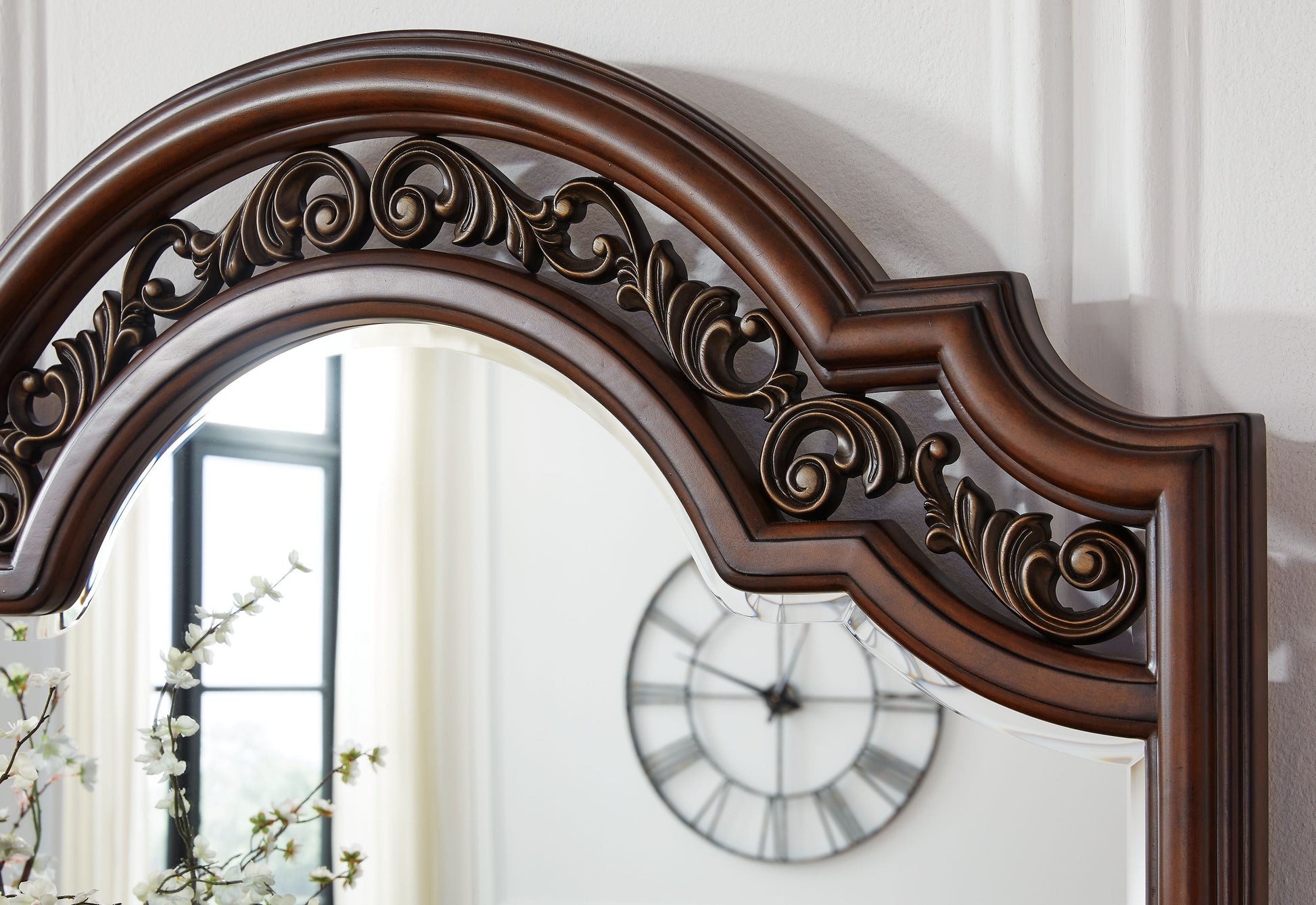 Signature Design by Ashley® Lavinton - Brown - Dresser And Mirror | Meri Furniture