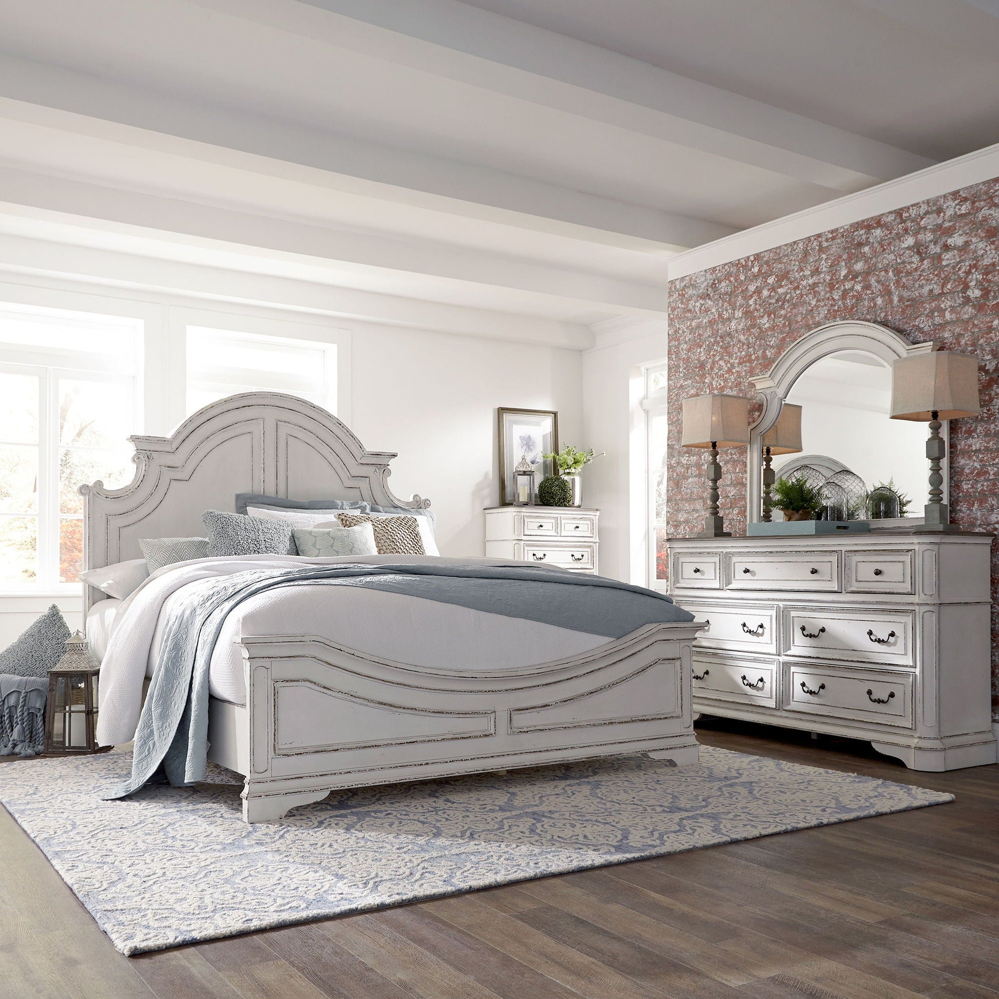 Liberty Furniture Magnolia Manor - Panel Bedroom Set | Meri Furniture