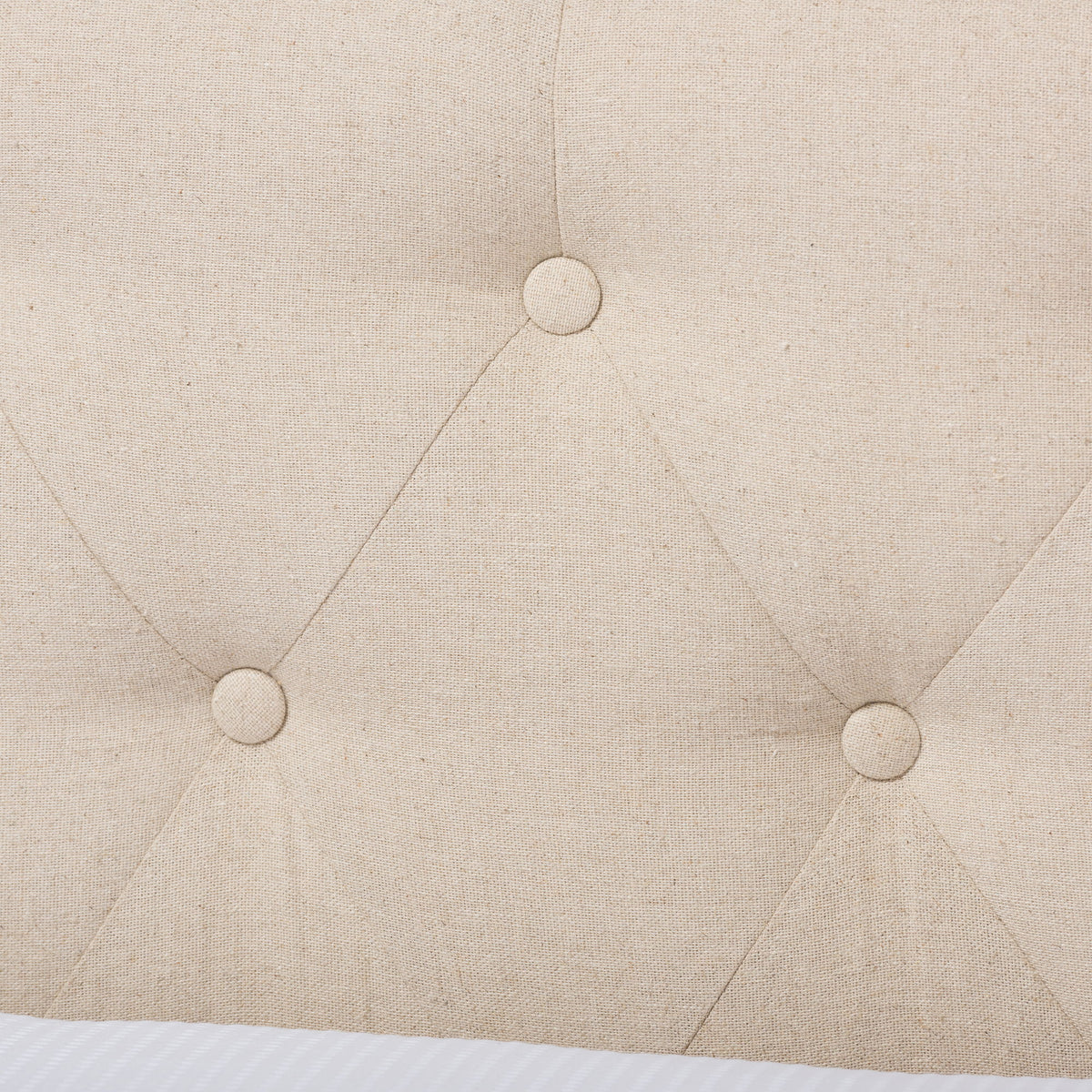 Mabelle Modern and Contemporary Beige Fabric Trundle Daybed