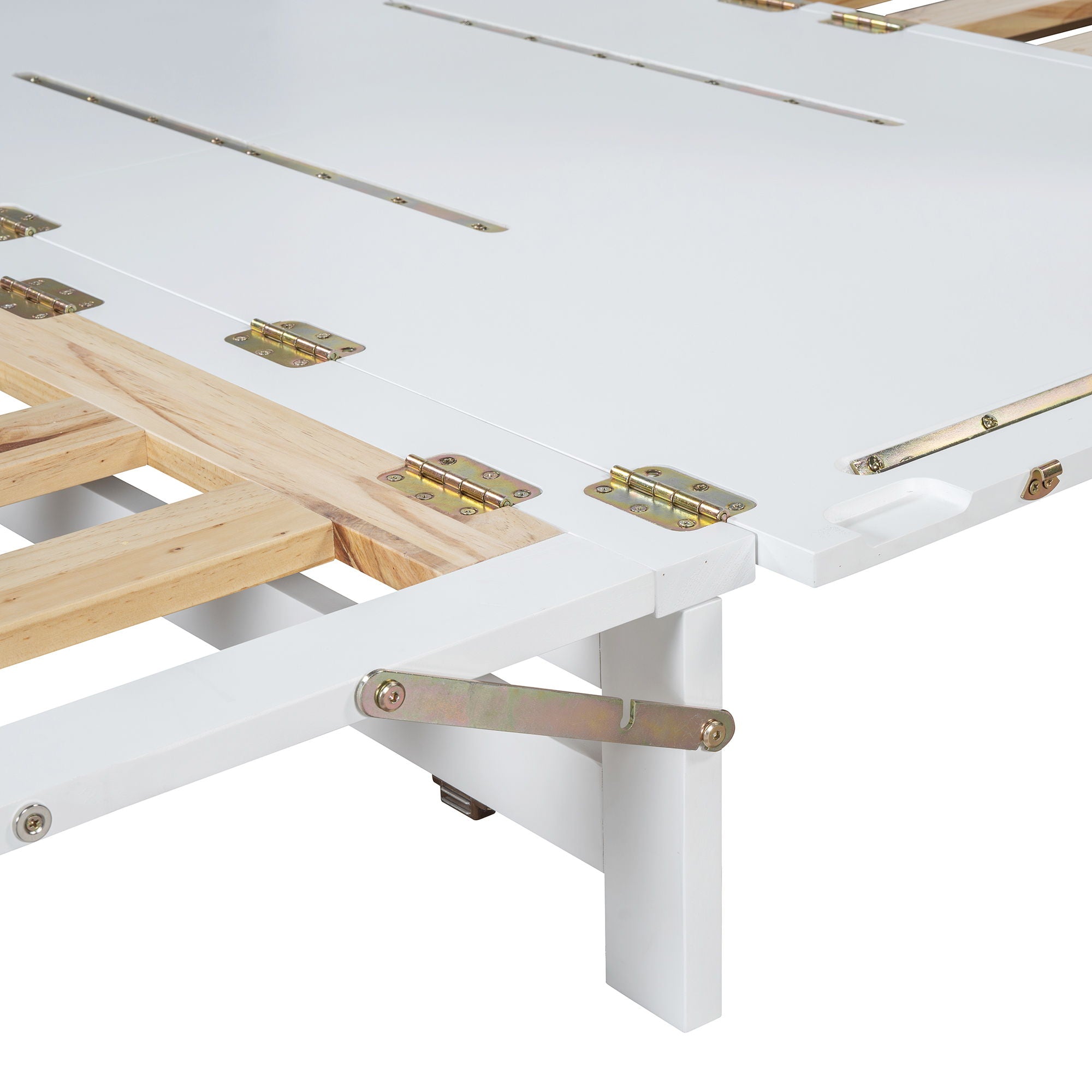 Murphy Bed With Iron Legs, Modern Design